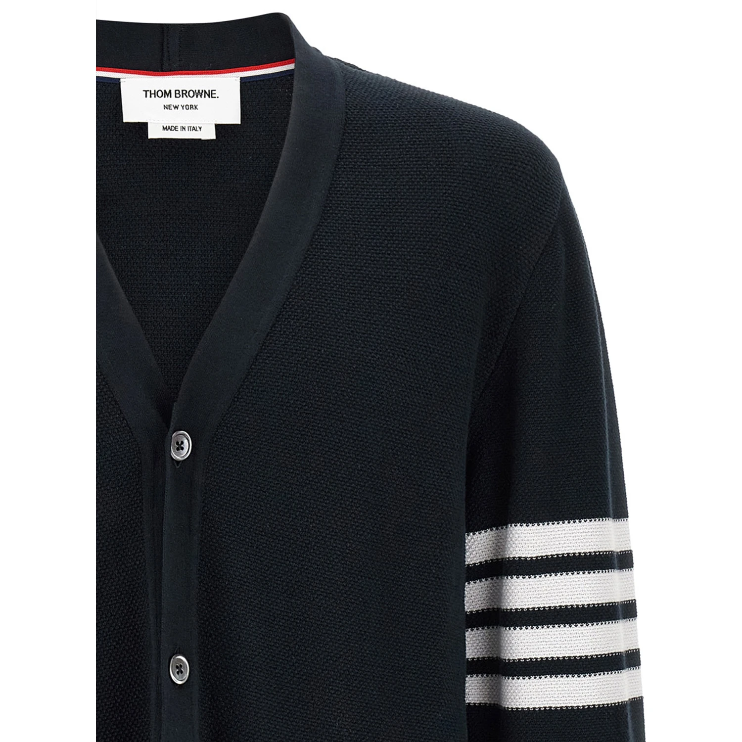 Blue Cotton Cardigan