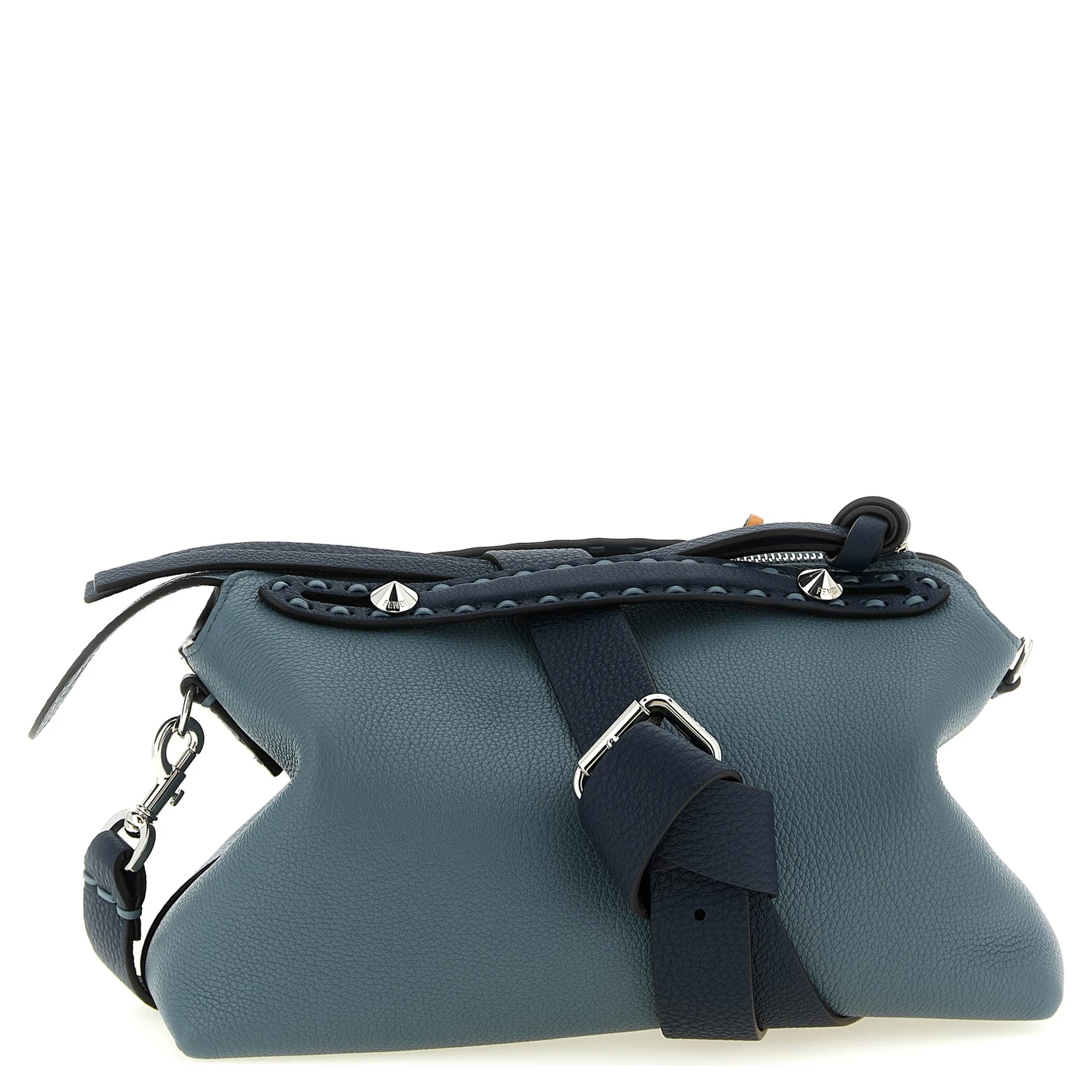 Blue Calfskin Handbag