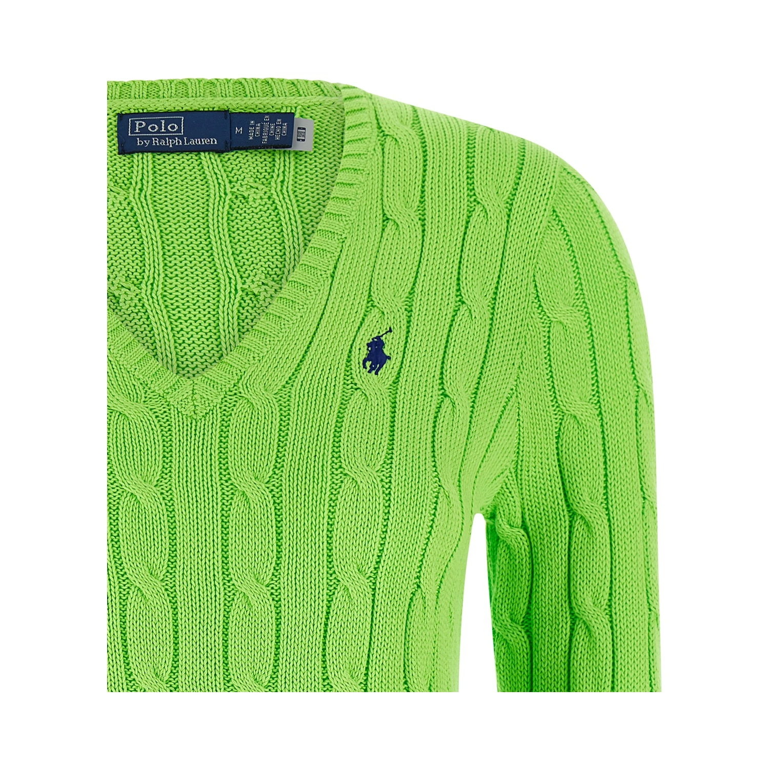 Bicolor Cotton Cardigan