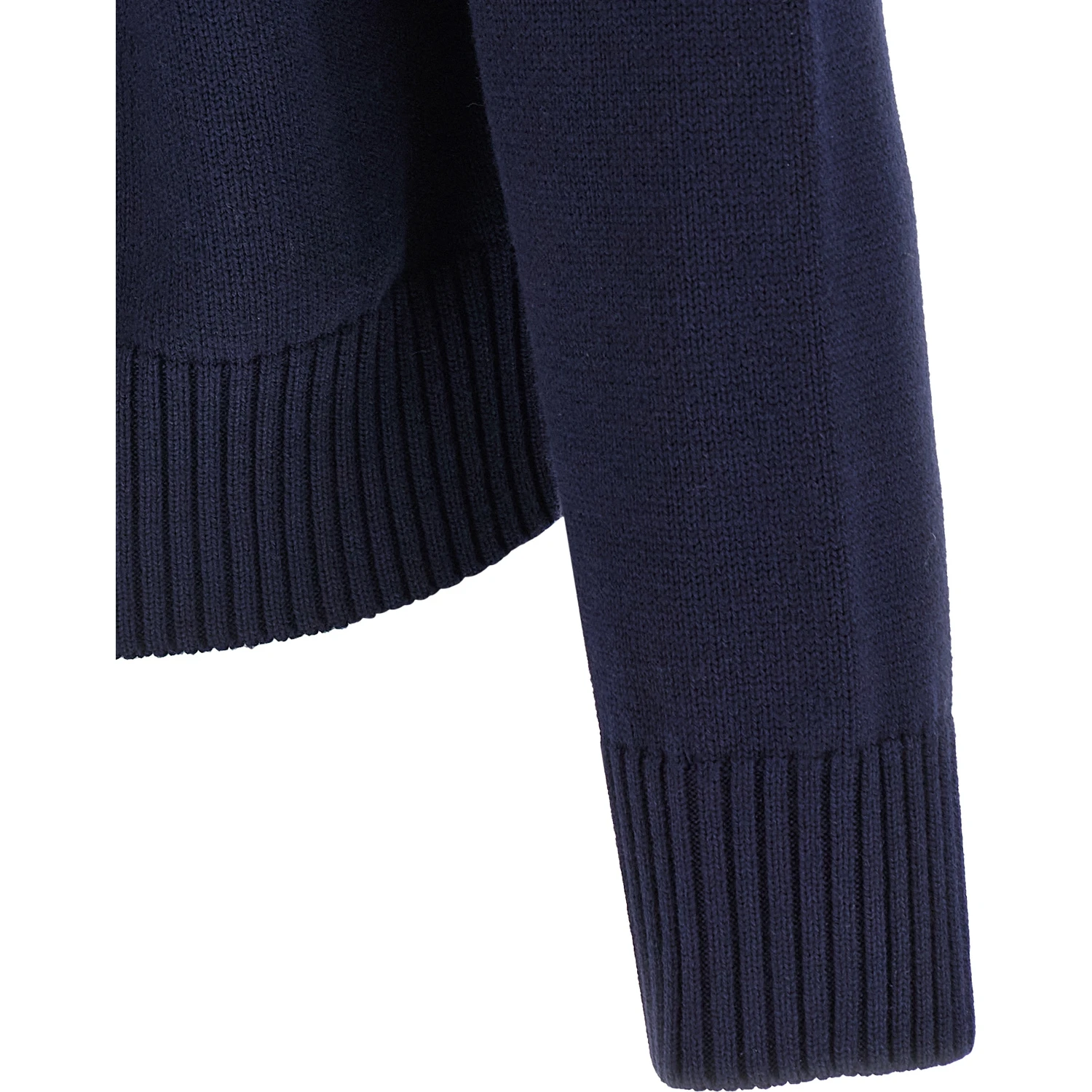 Blue Wool Cardigan
