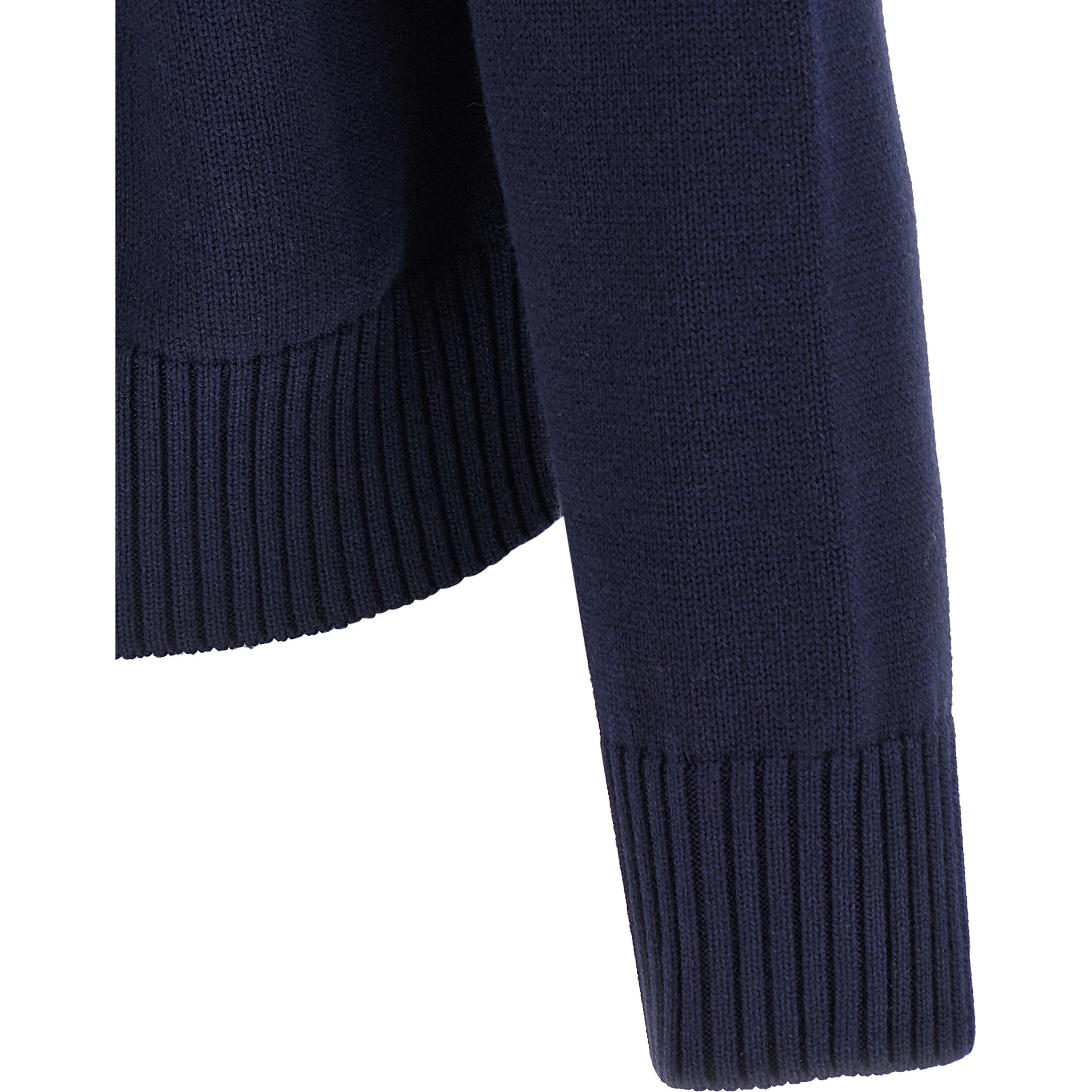 Blue Wool Cardigan