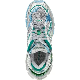 Multicolor Polyethylene Athletic Sneakers