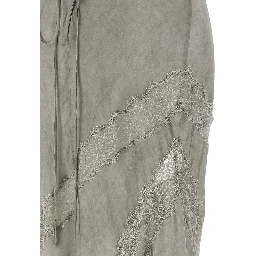 Gray Viscose Long Dress