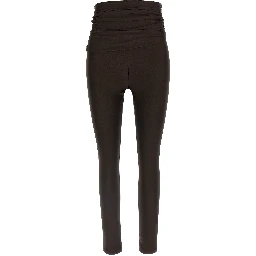 Brown Polyamide Leggings
