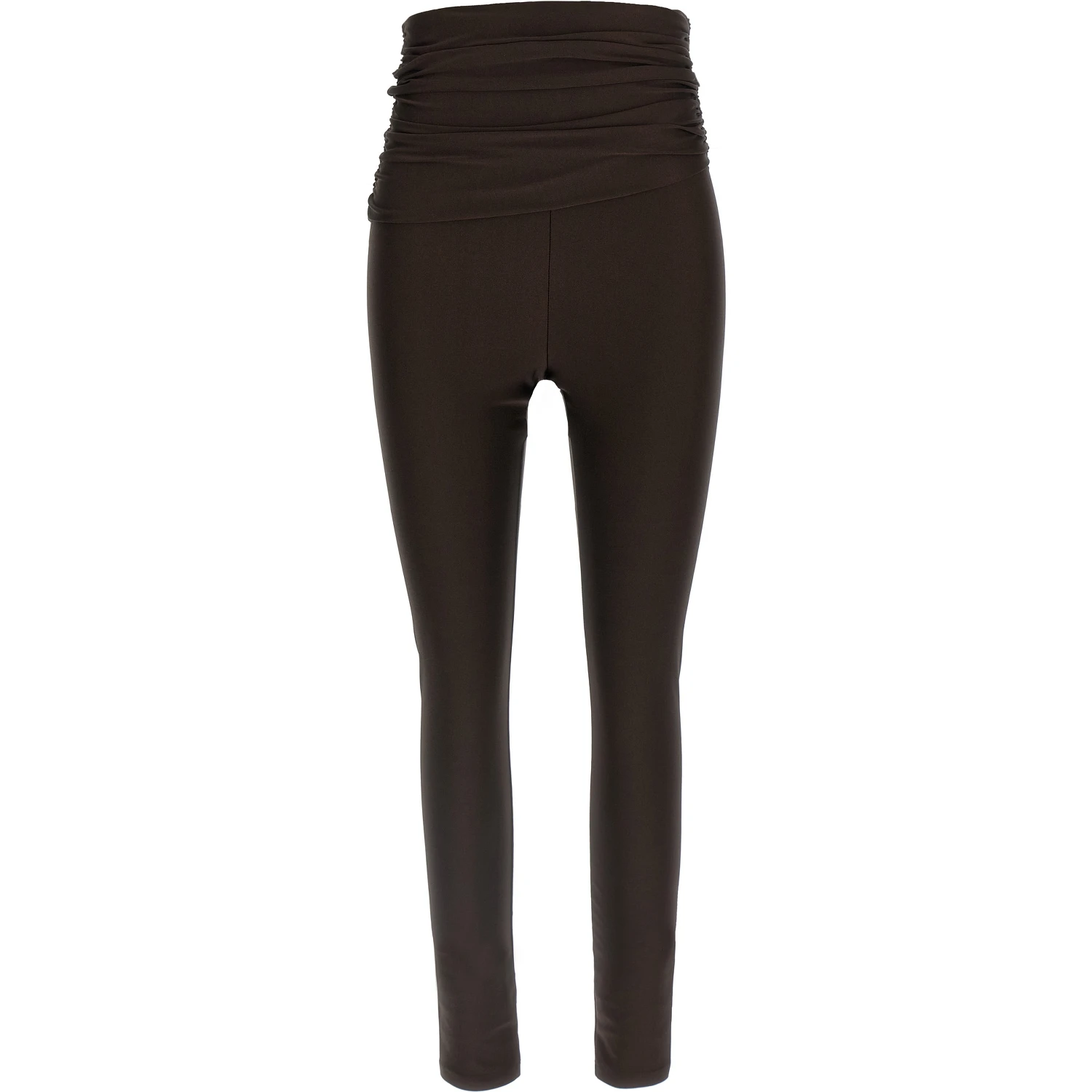 Brown Polyamide Leggings
