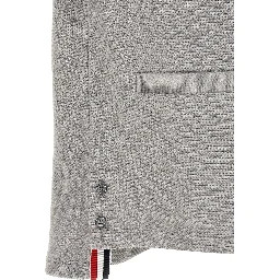 Gray Cotton Cardigan