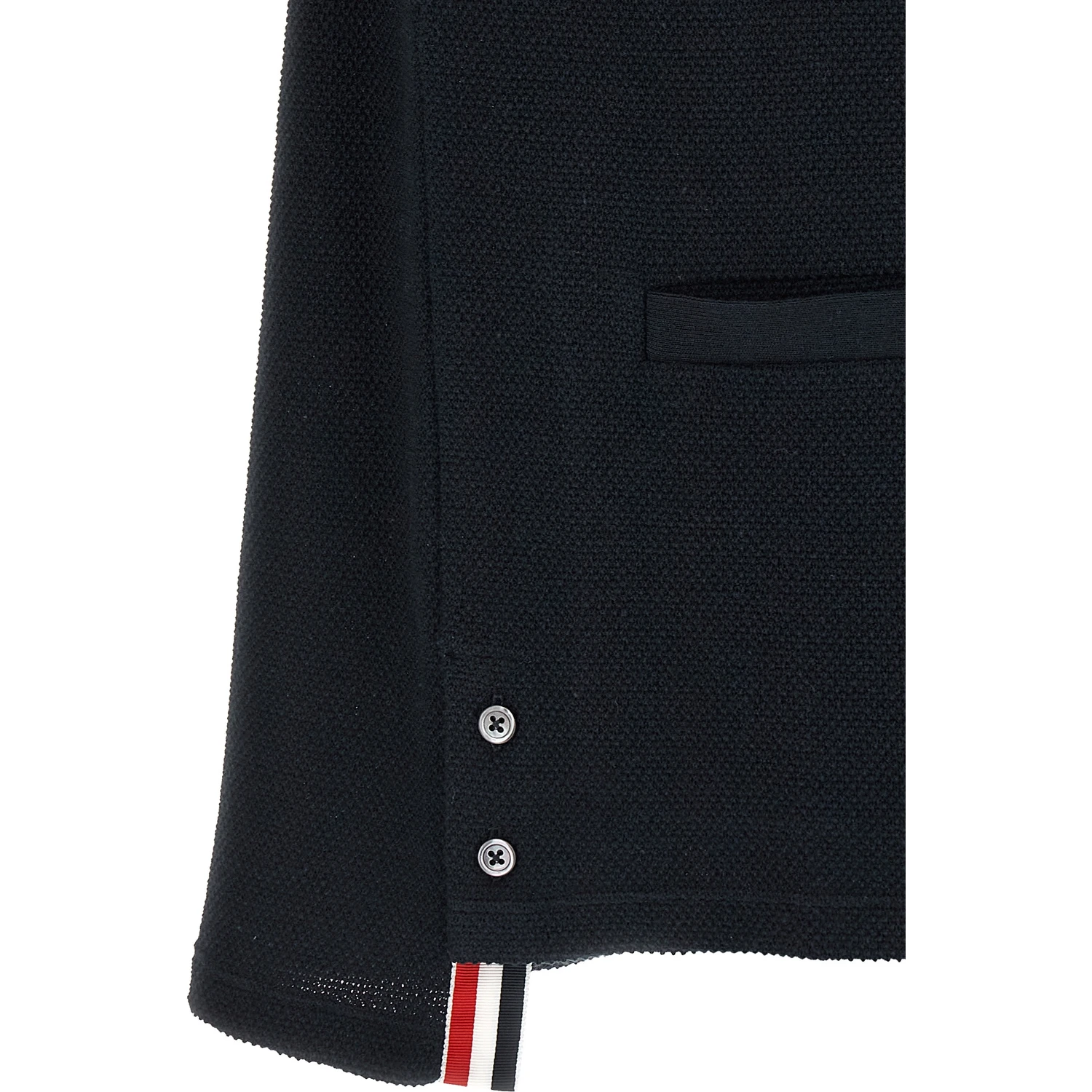 Blue Cotton Cardigan