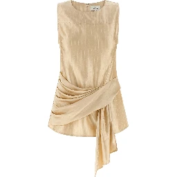 Beige Viscose Shirt