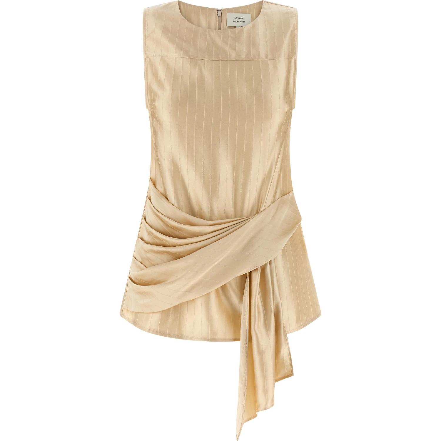 Beige Viscose Shirt