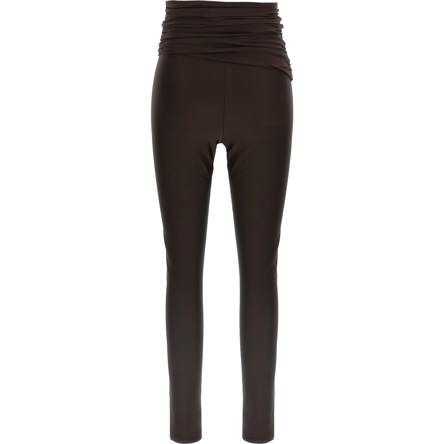 Brown Polyamide Leggings