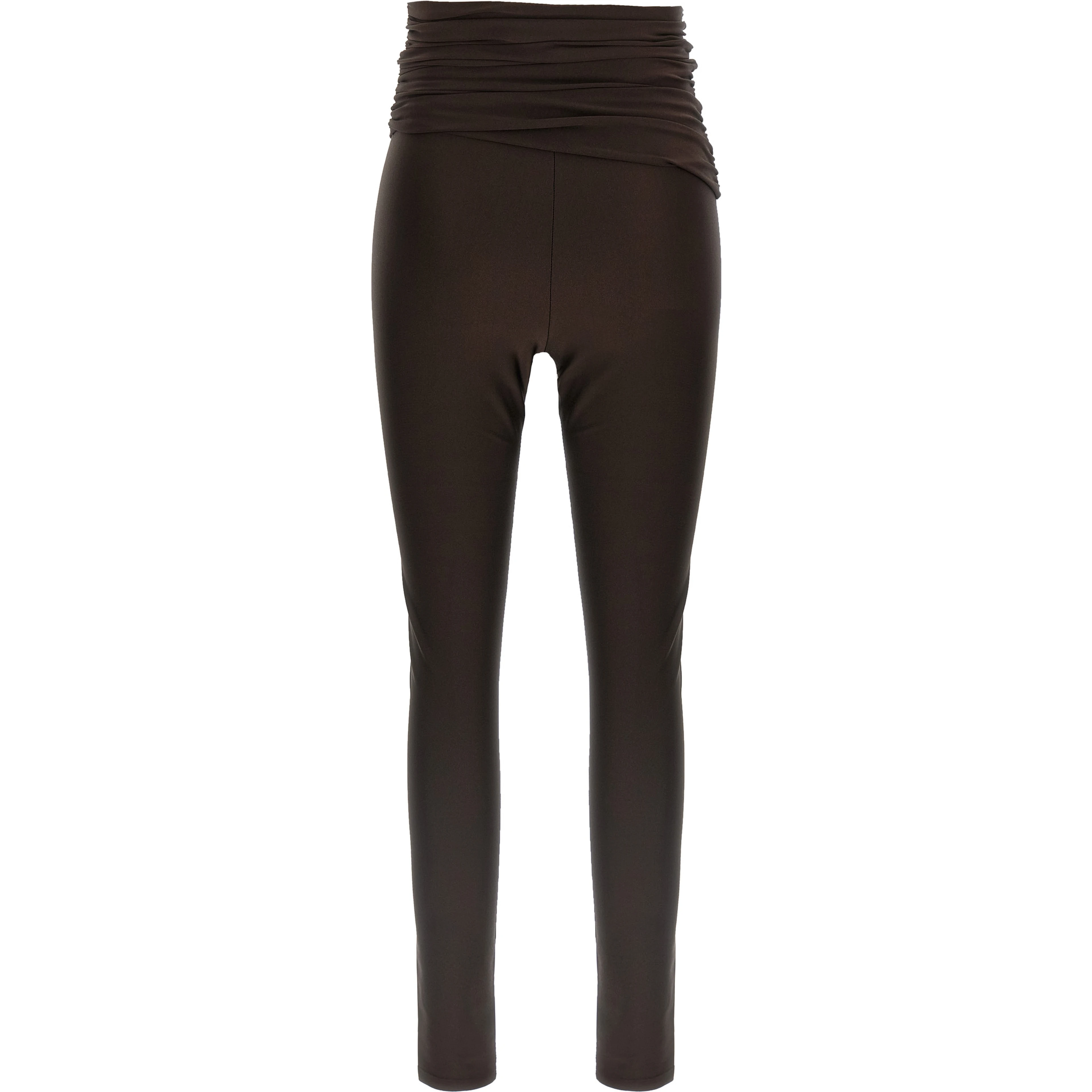Brown Polyamide Leggings