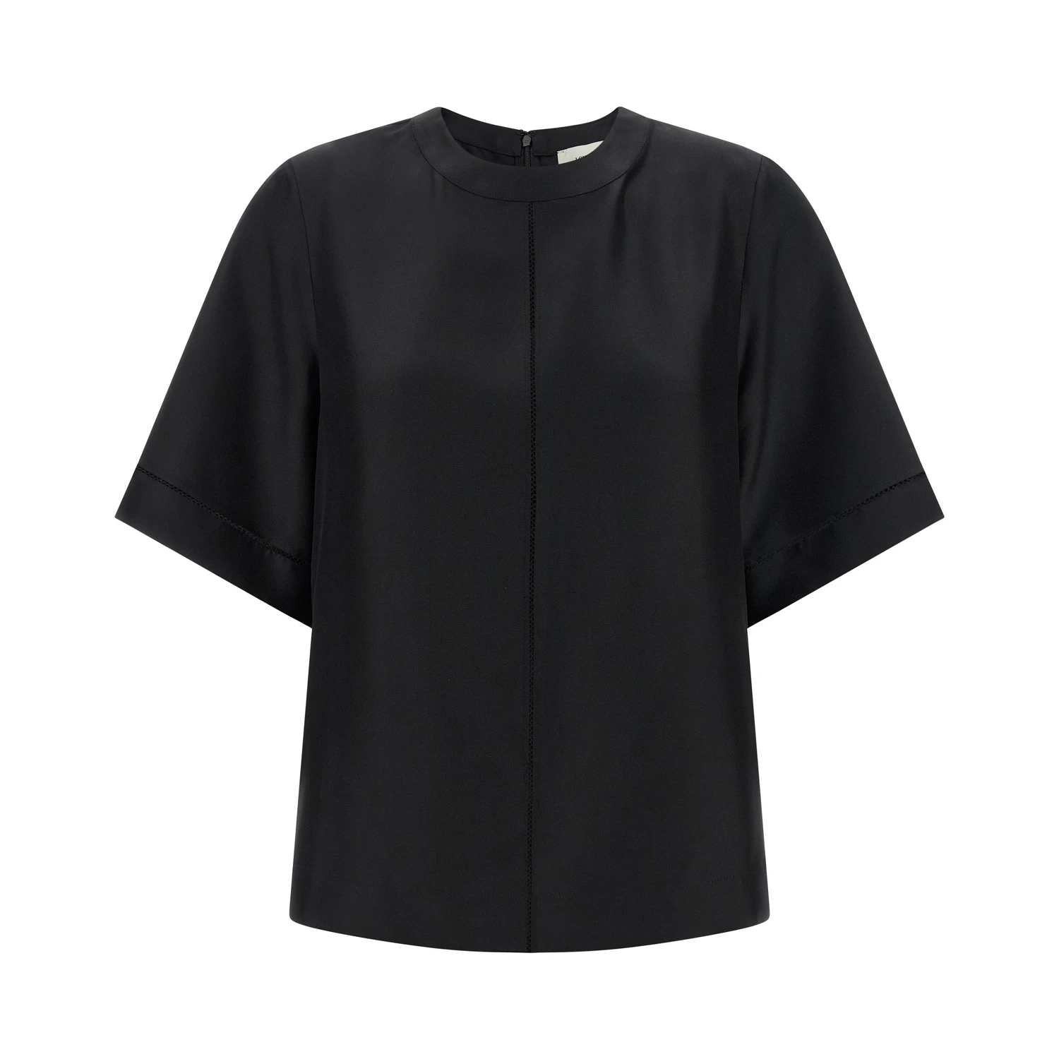 Black Silk Shirt