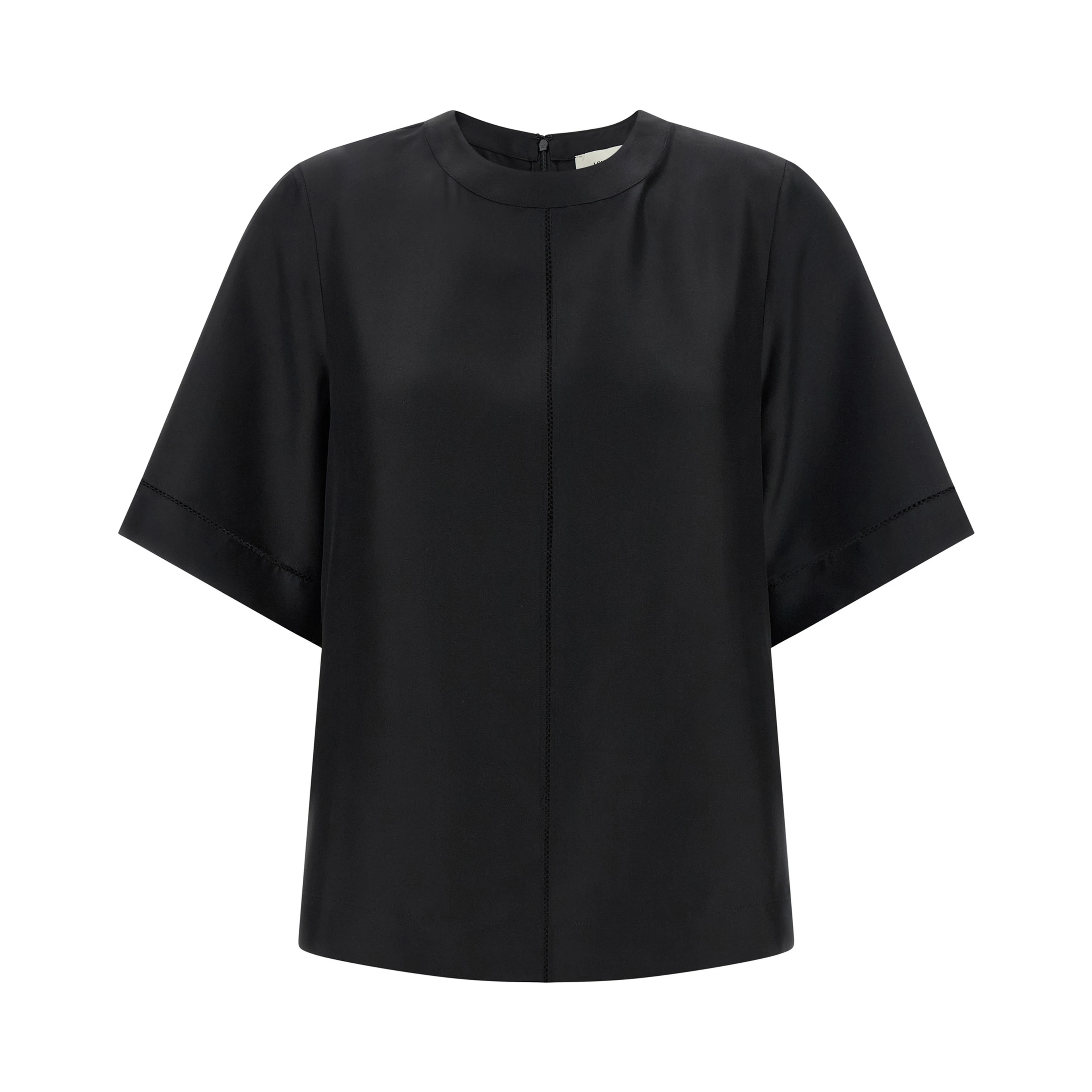 Black Silk Shirt