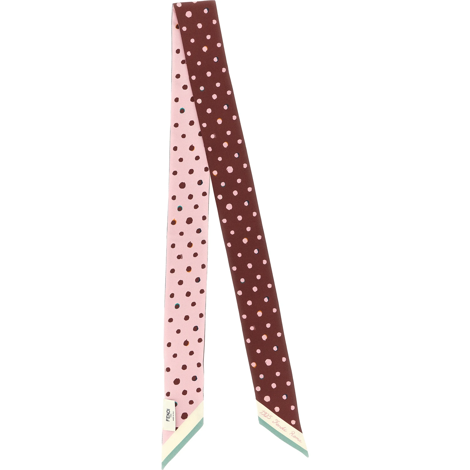 Multicolor Silk Foulard