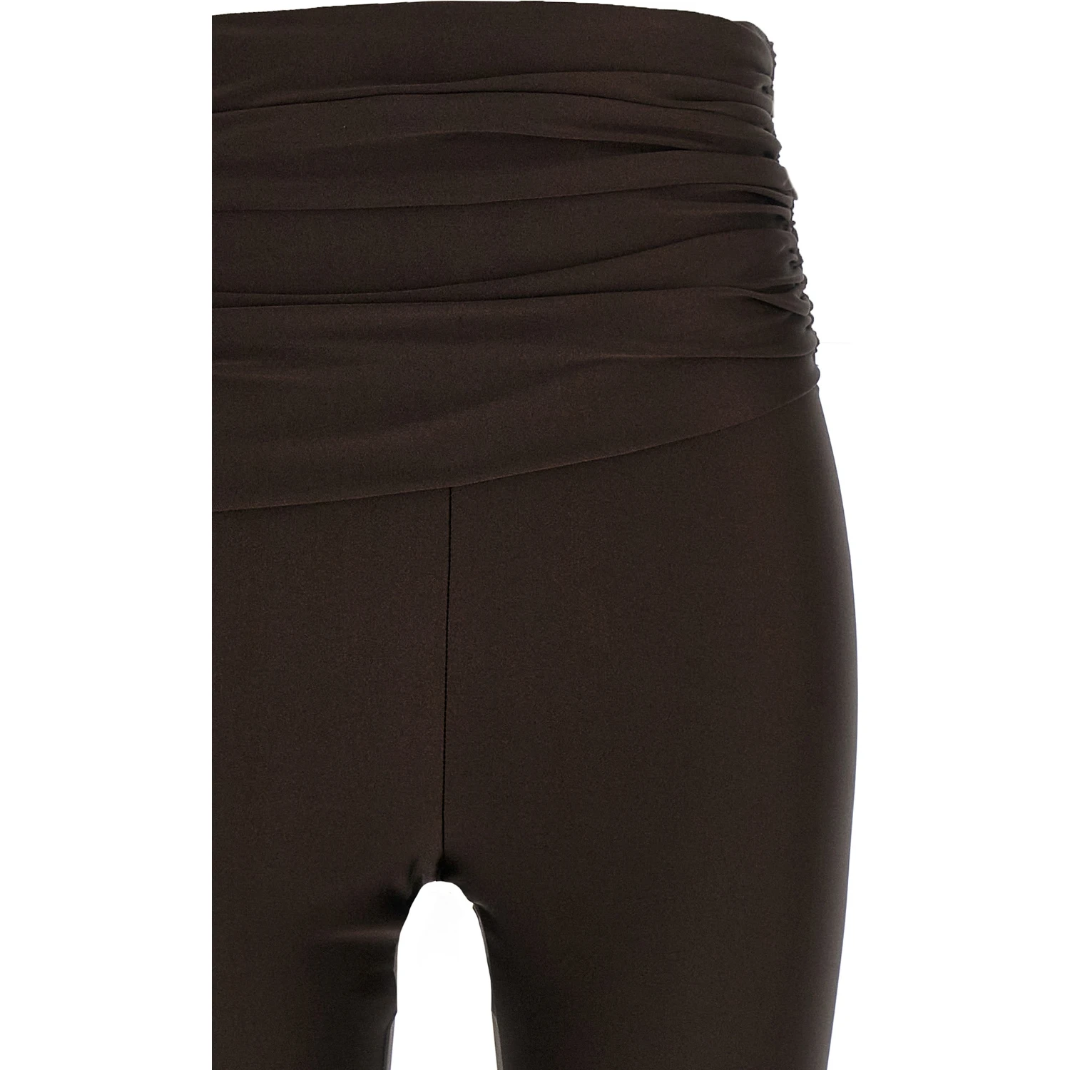 Brown Polyamide Leggings