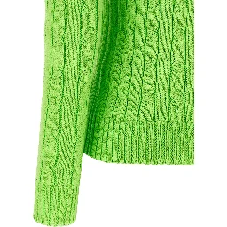 Bicolor Cotton Cardigan