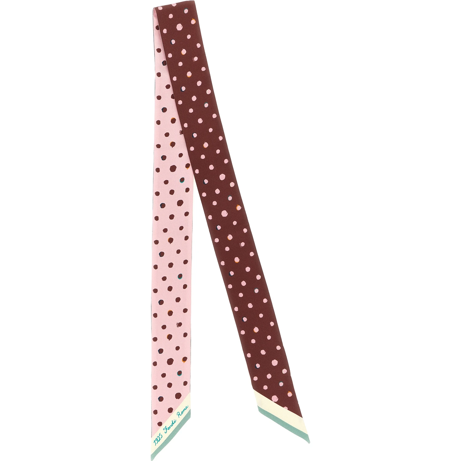 Multicolor Silk Foulard