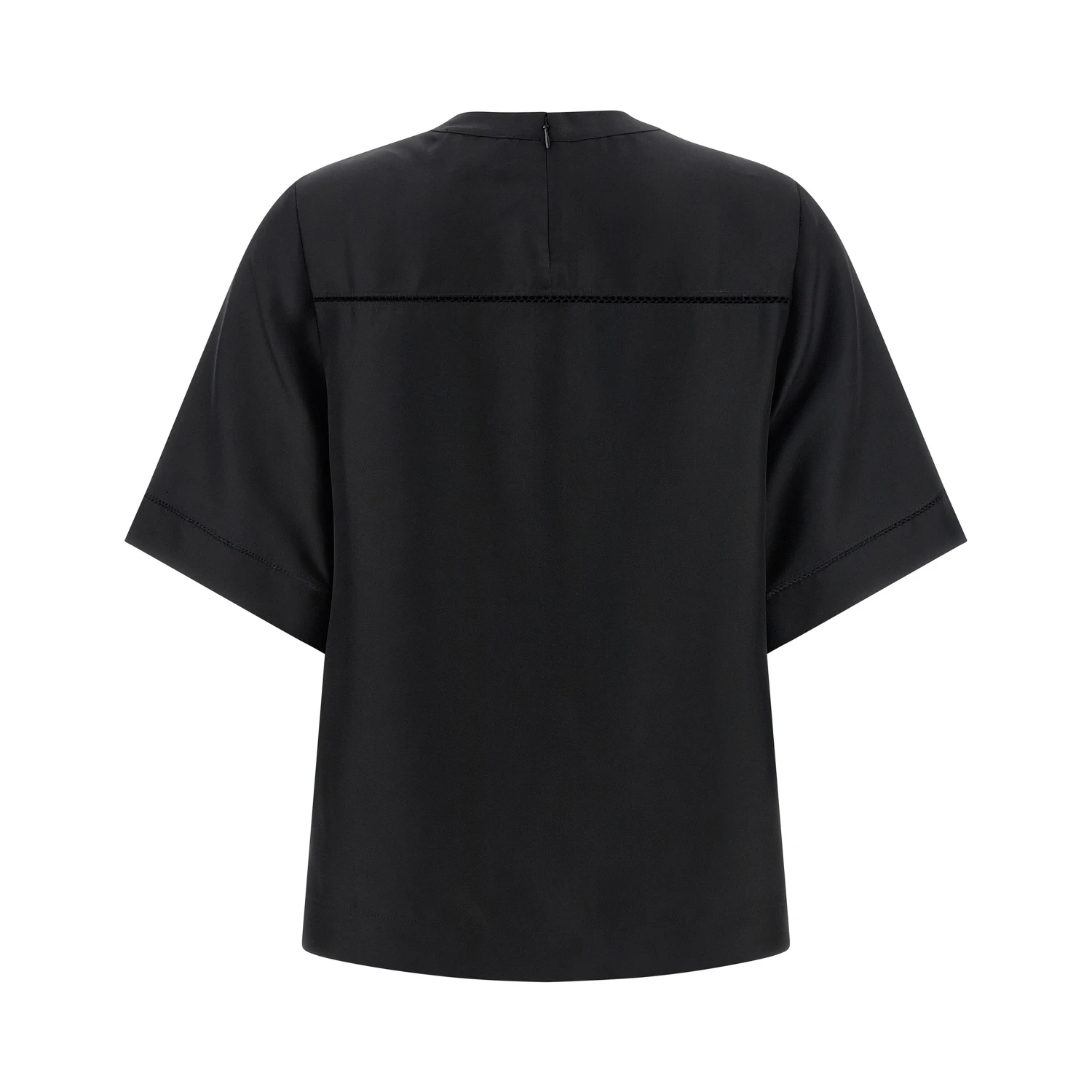 Black Silk Shirt