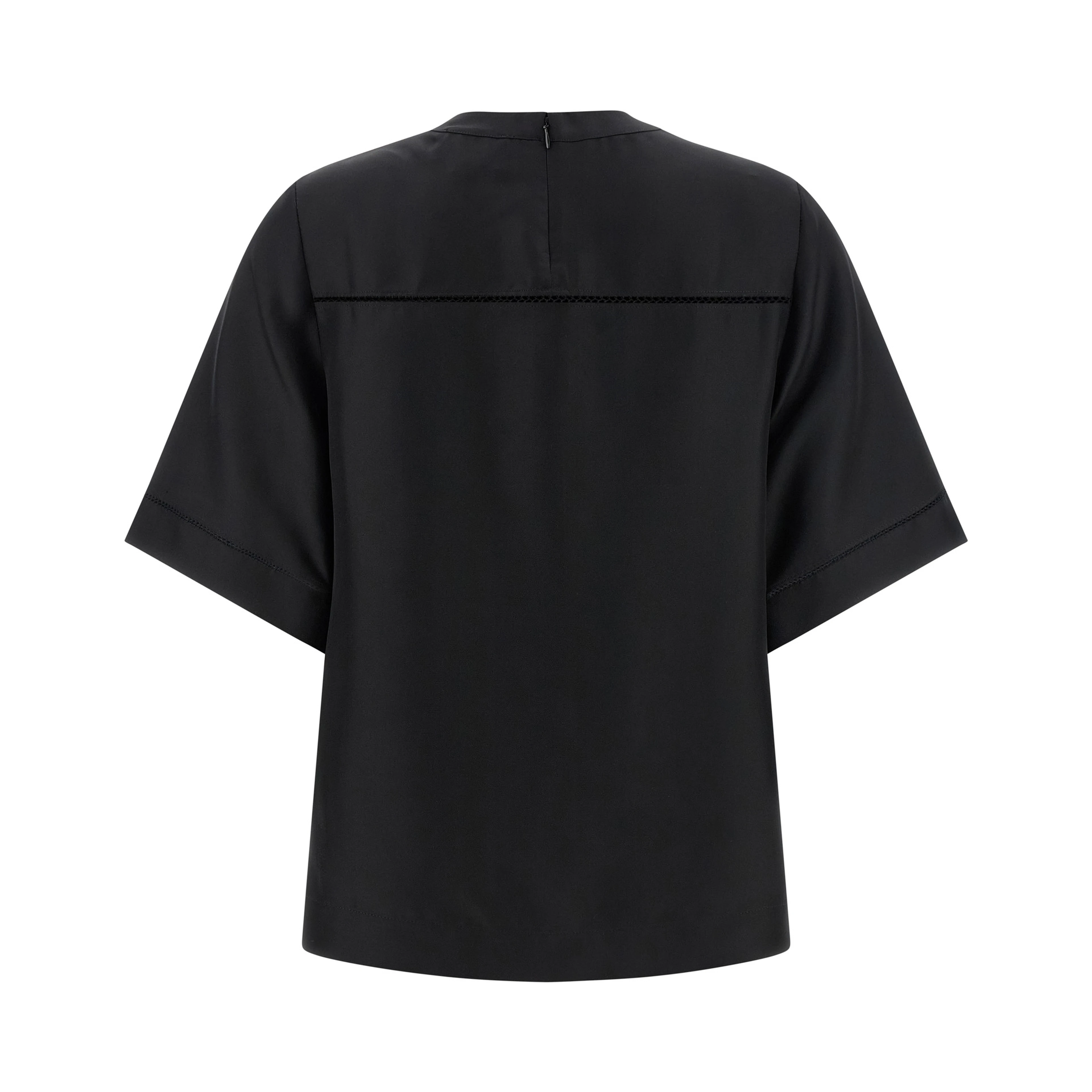 Black Silk Shirt