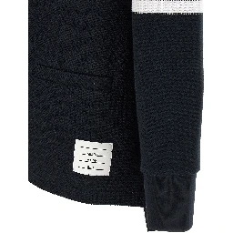 Blue Cotton Cardigan