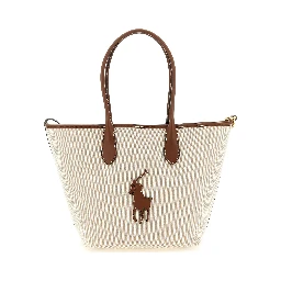 Brown Cotton Tote Bag