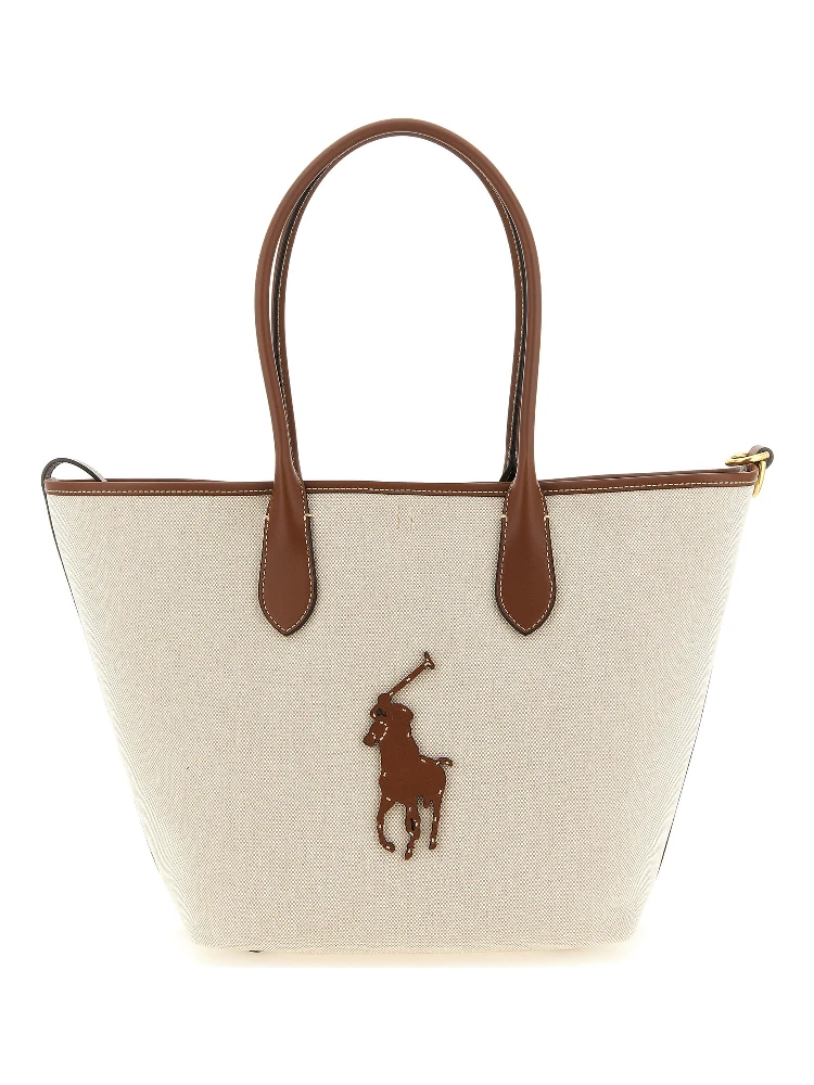 Brown Cotton Tote Bag