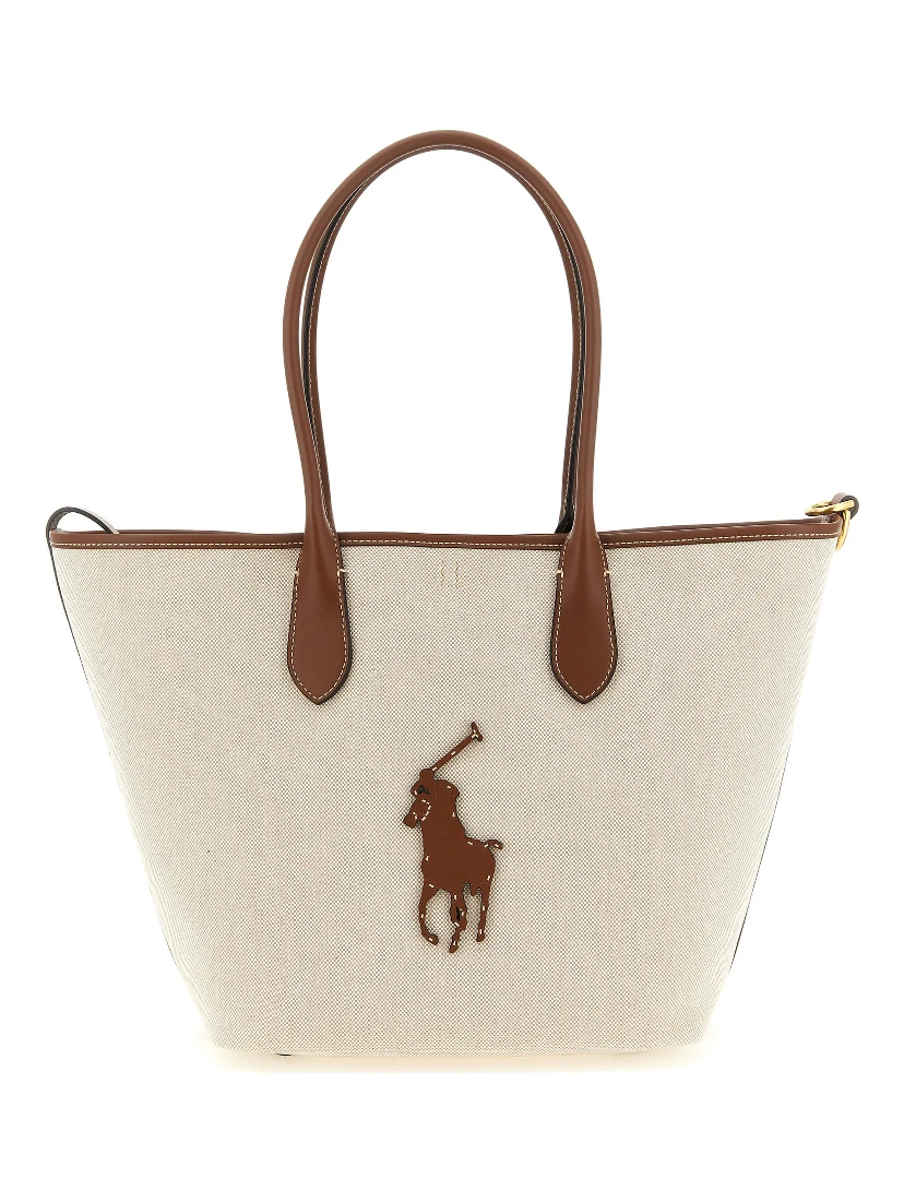 Brown Cotton Tote Bag