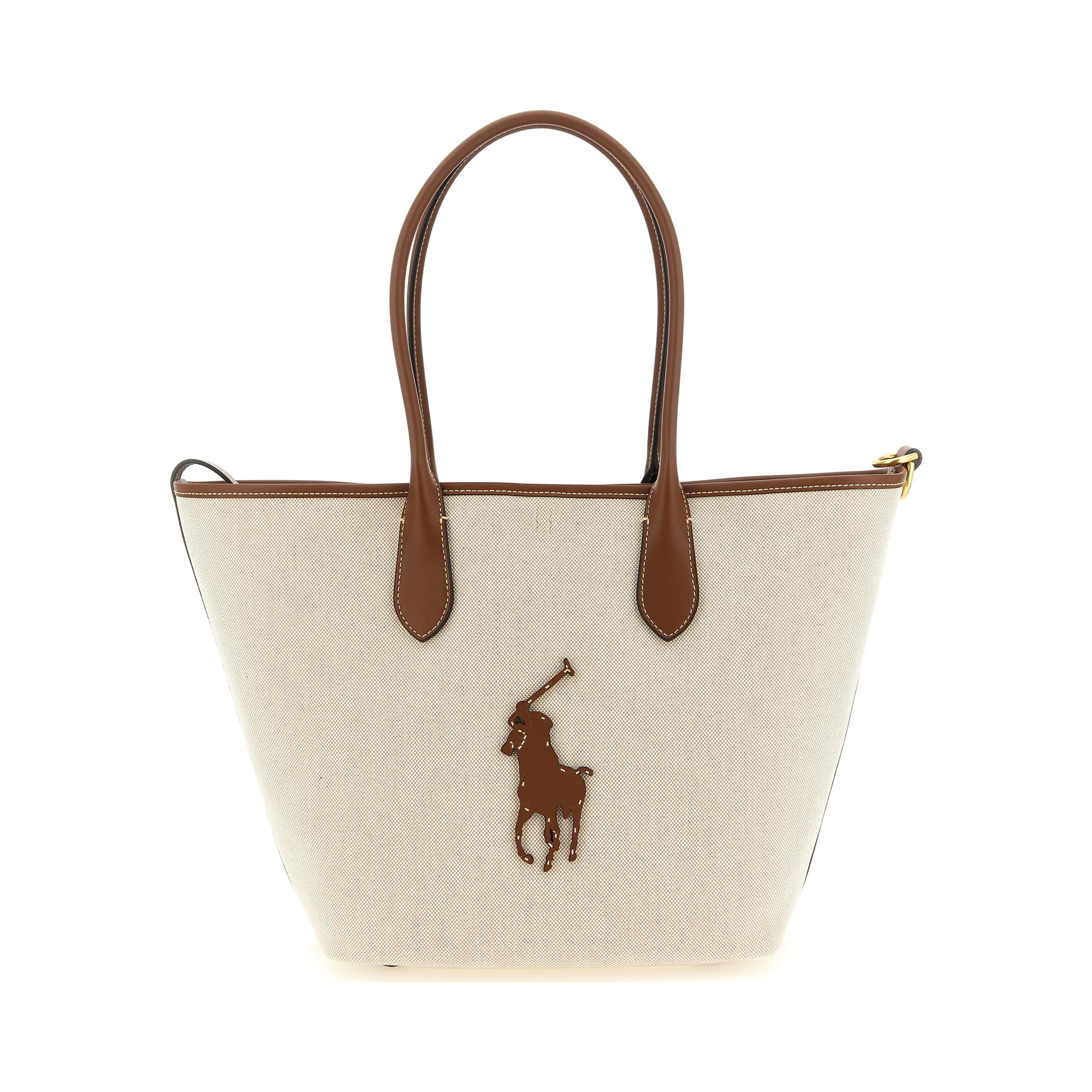 Brown Cotton Tote Bag