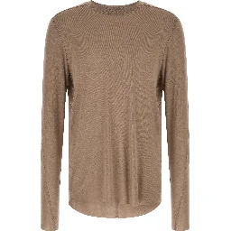 Gray Viscose T-Shirt