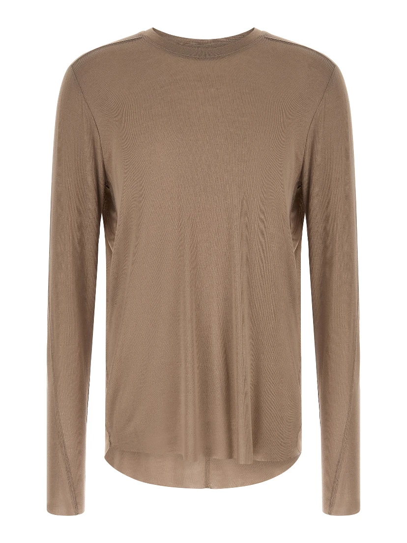 Gray Viscose T-Shirt