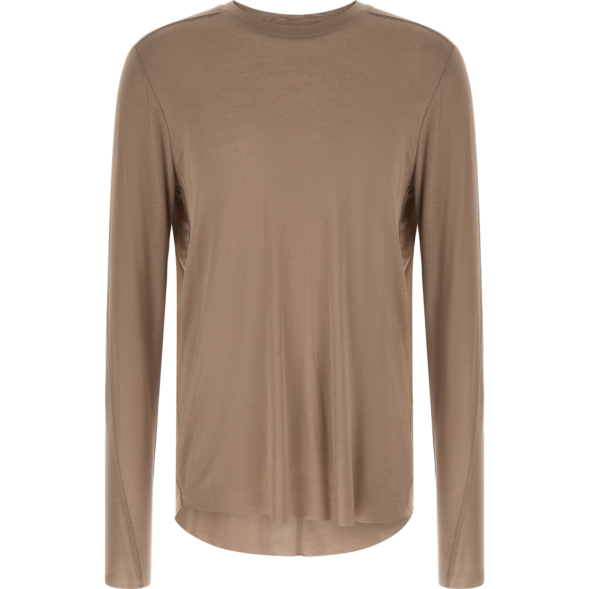 Gray Viscose T-Shirt