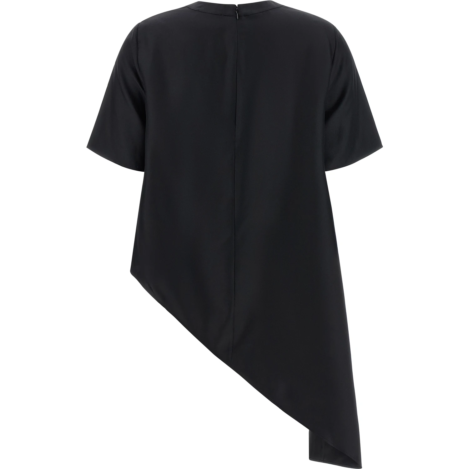 Black Silk Blouse