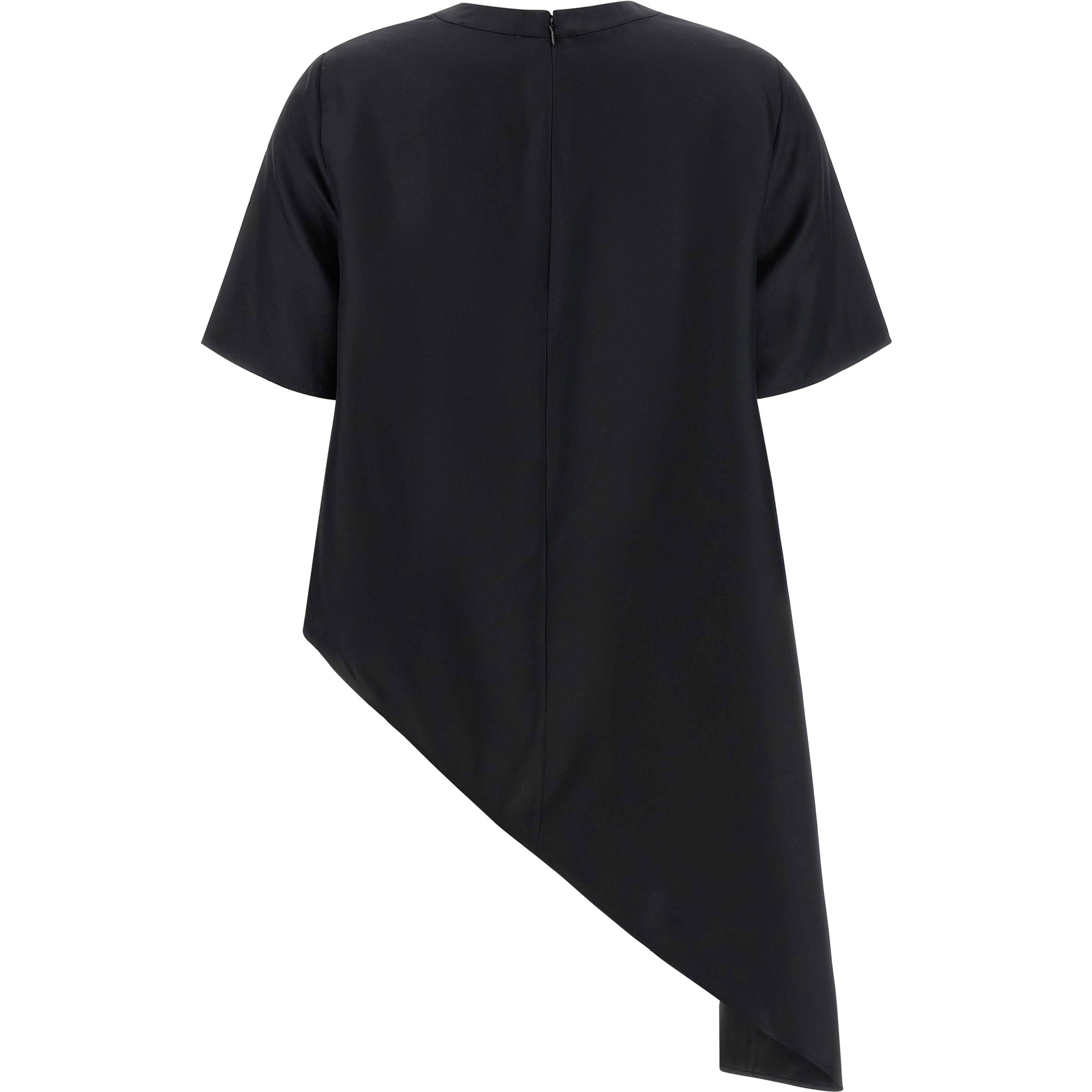 Black Silk Blouse