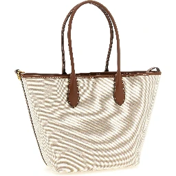 Brown Cotton Tote Bag