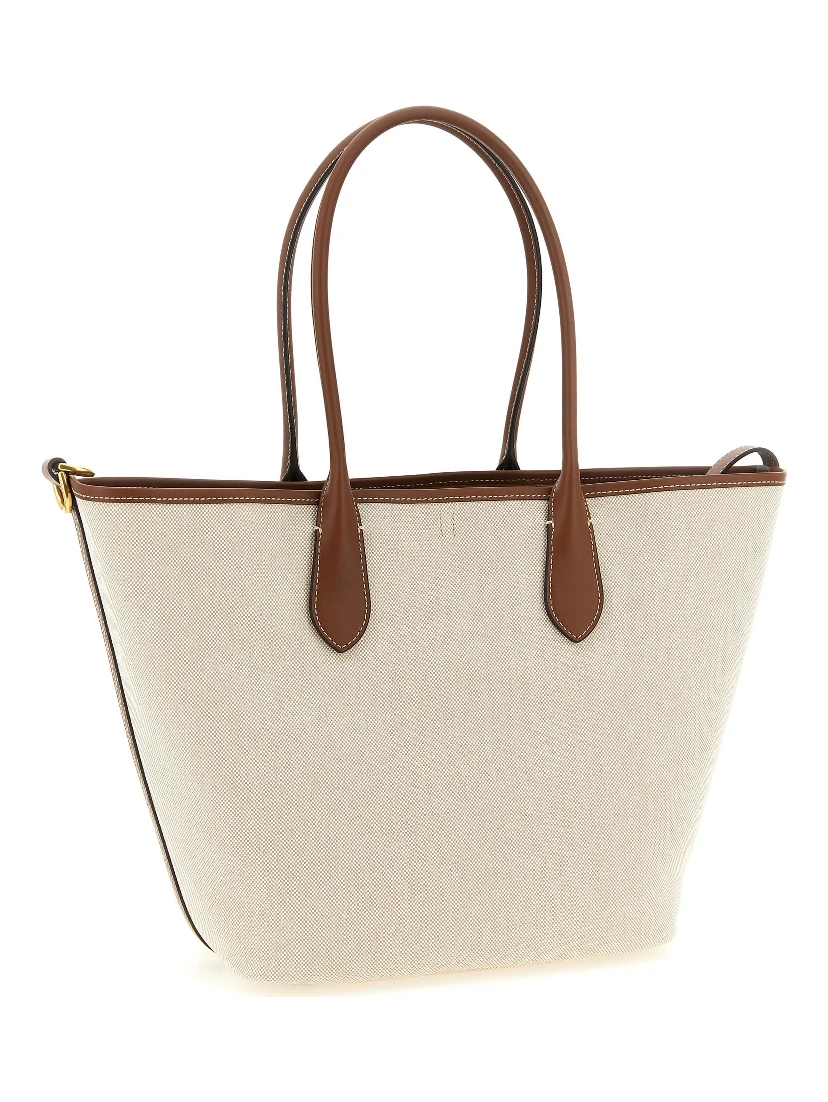Brown Cotton Tote Bag