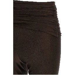 Brown Polyamide Leggings