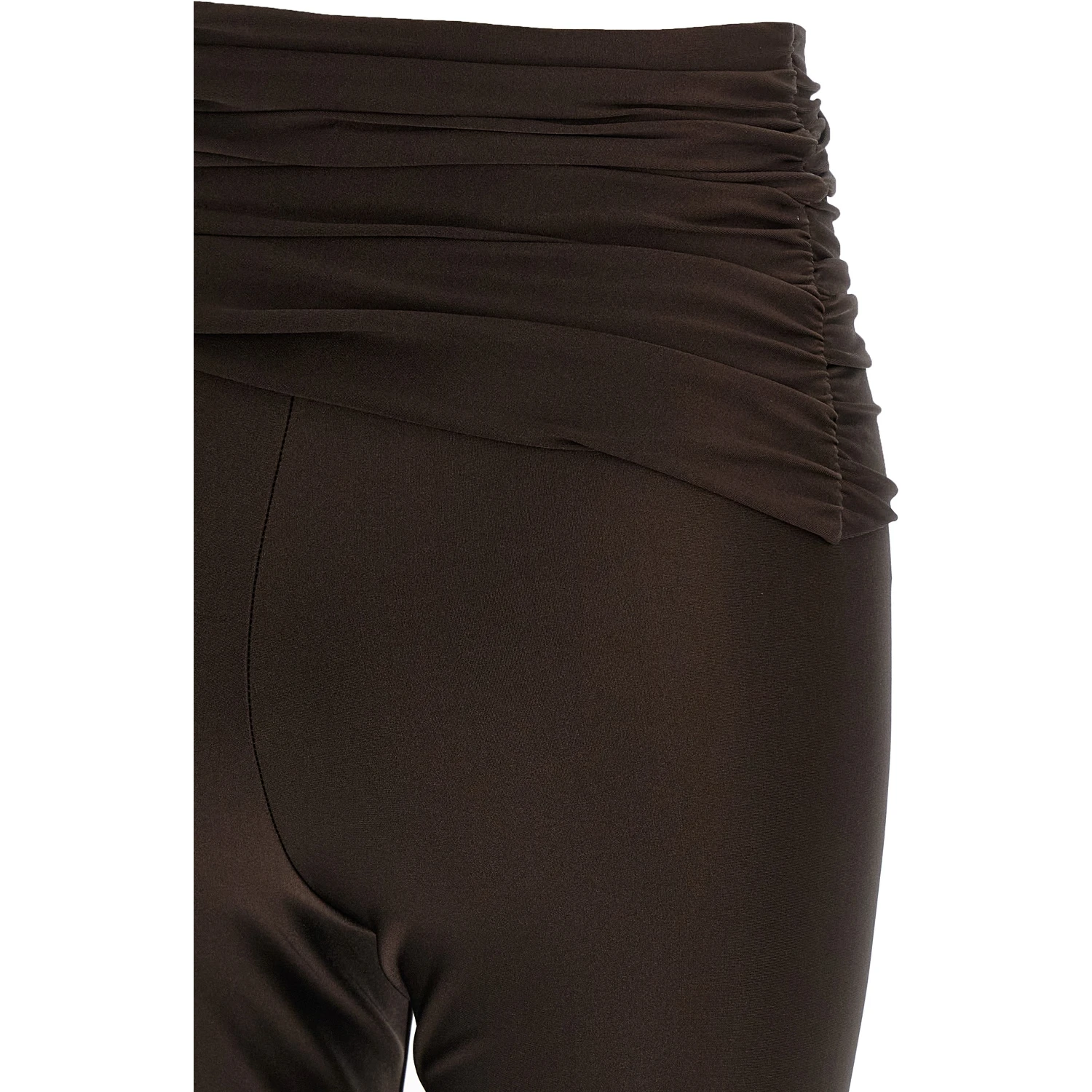 Brown Polyamide Leggings