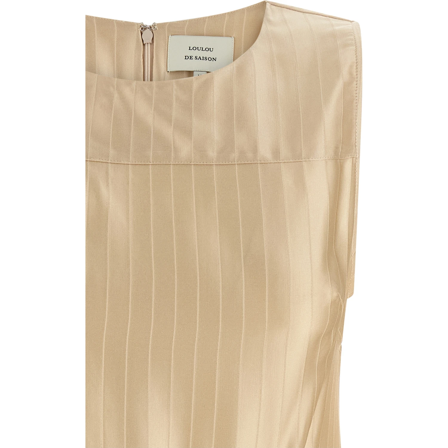 Beige Viscose Shirt