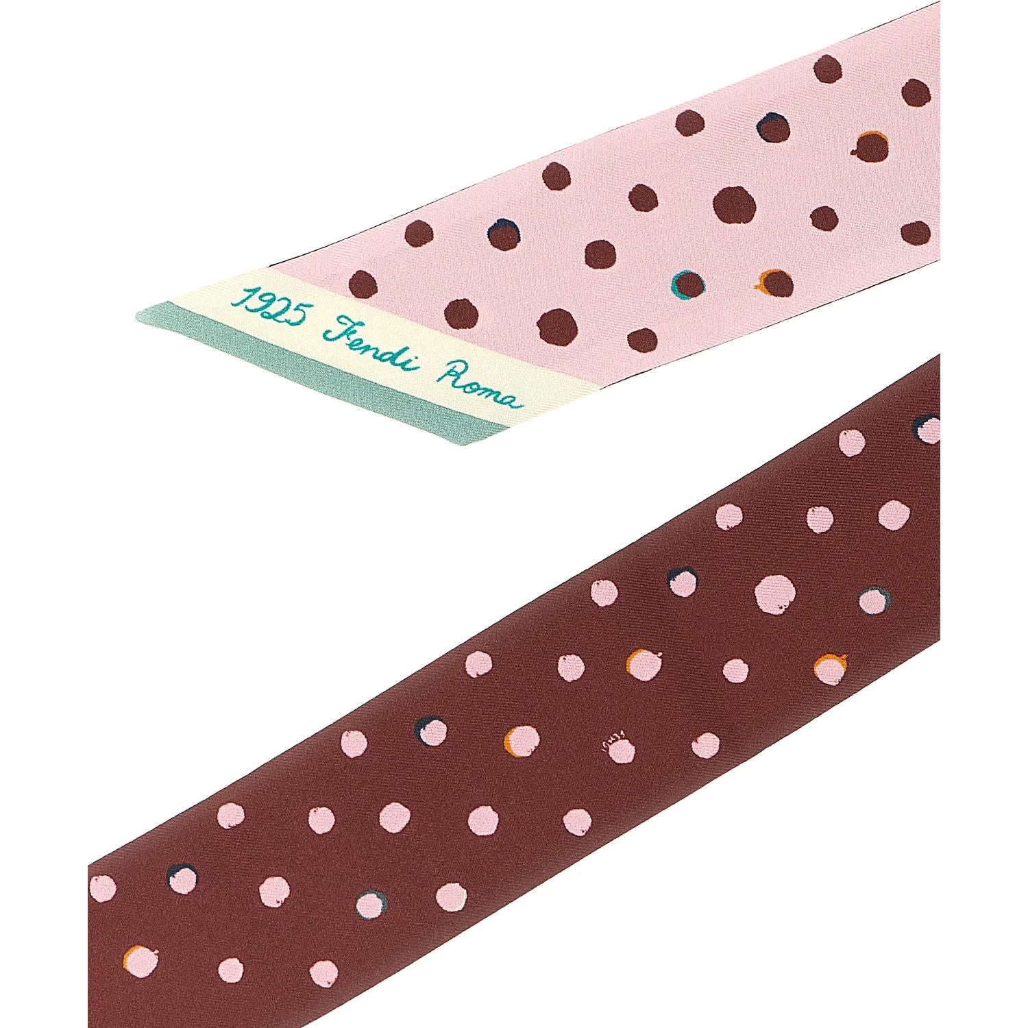 Multicolor Silk Foulard