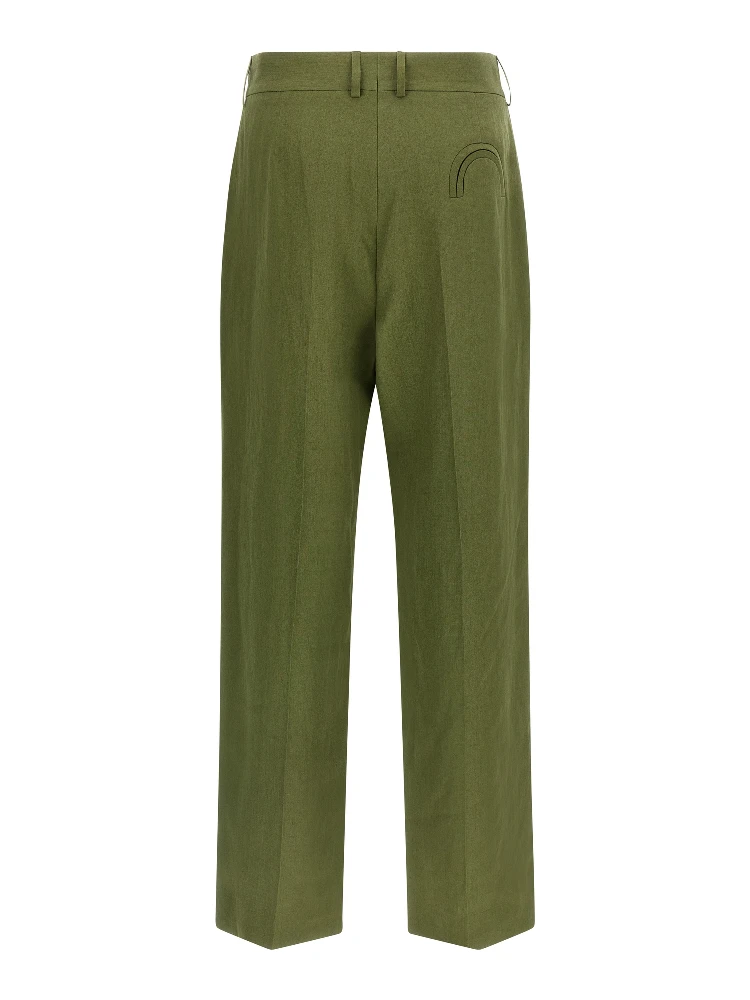 Bicolor Linen Casual Pants alternative