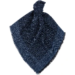 Blue Cotton Scarf
