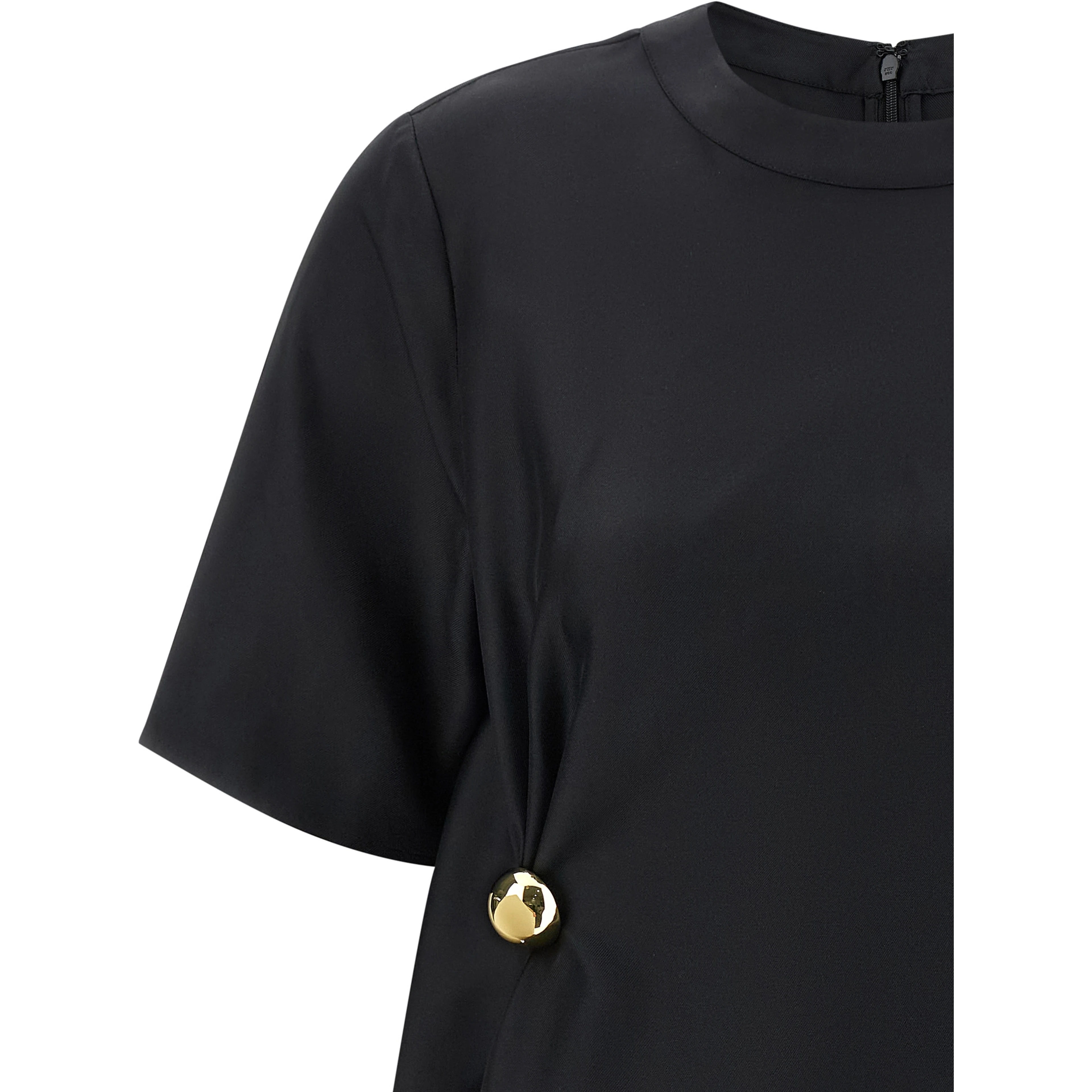Black Silk Blouse