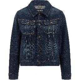 Blue Cotton Denim Jacket