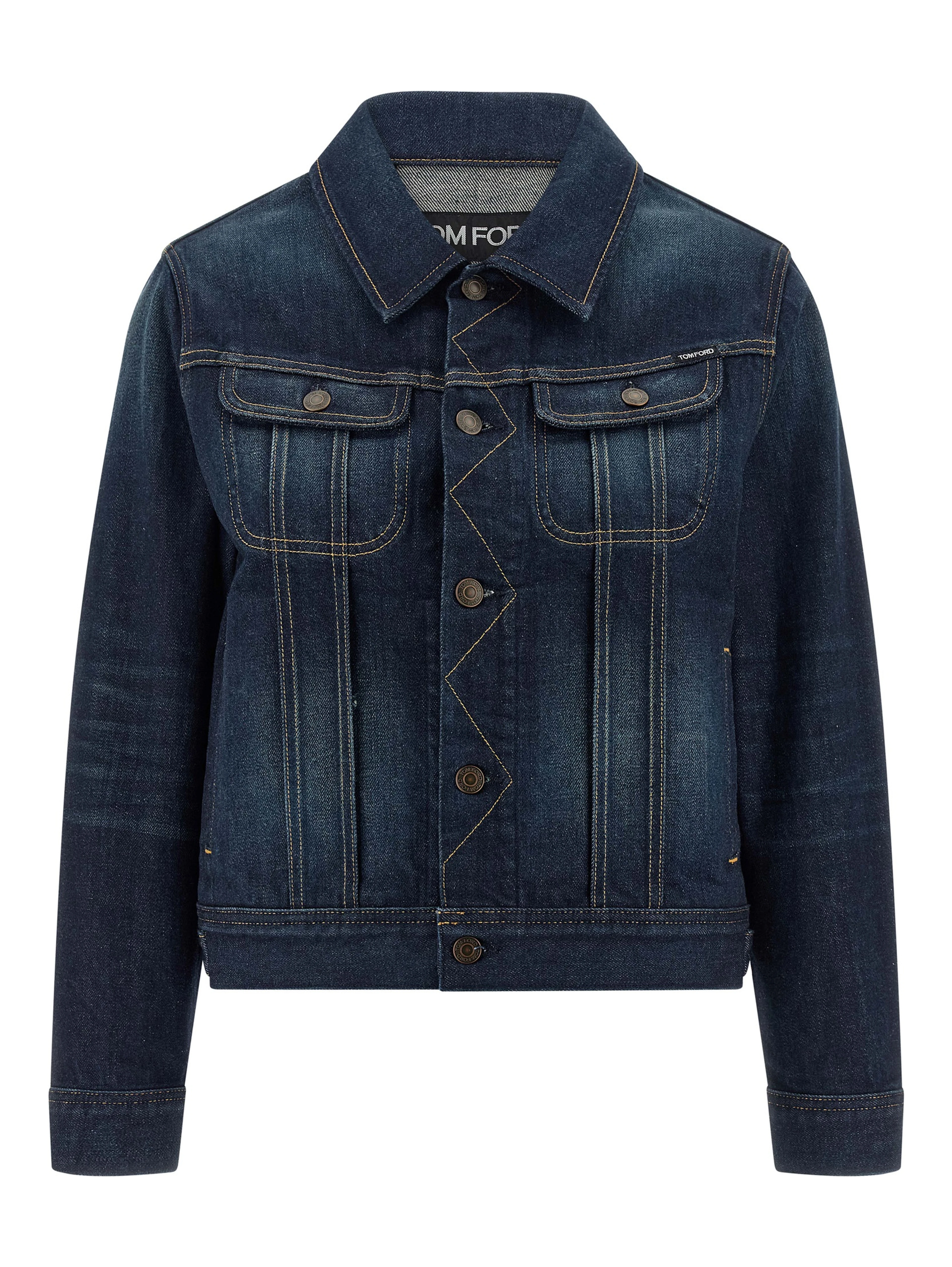 Blue Cotton Denim Jacket