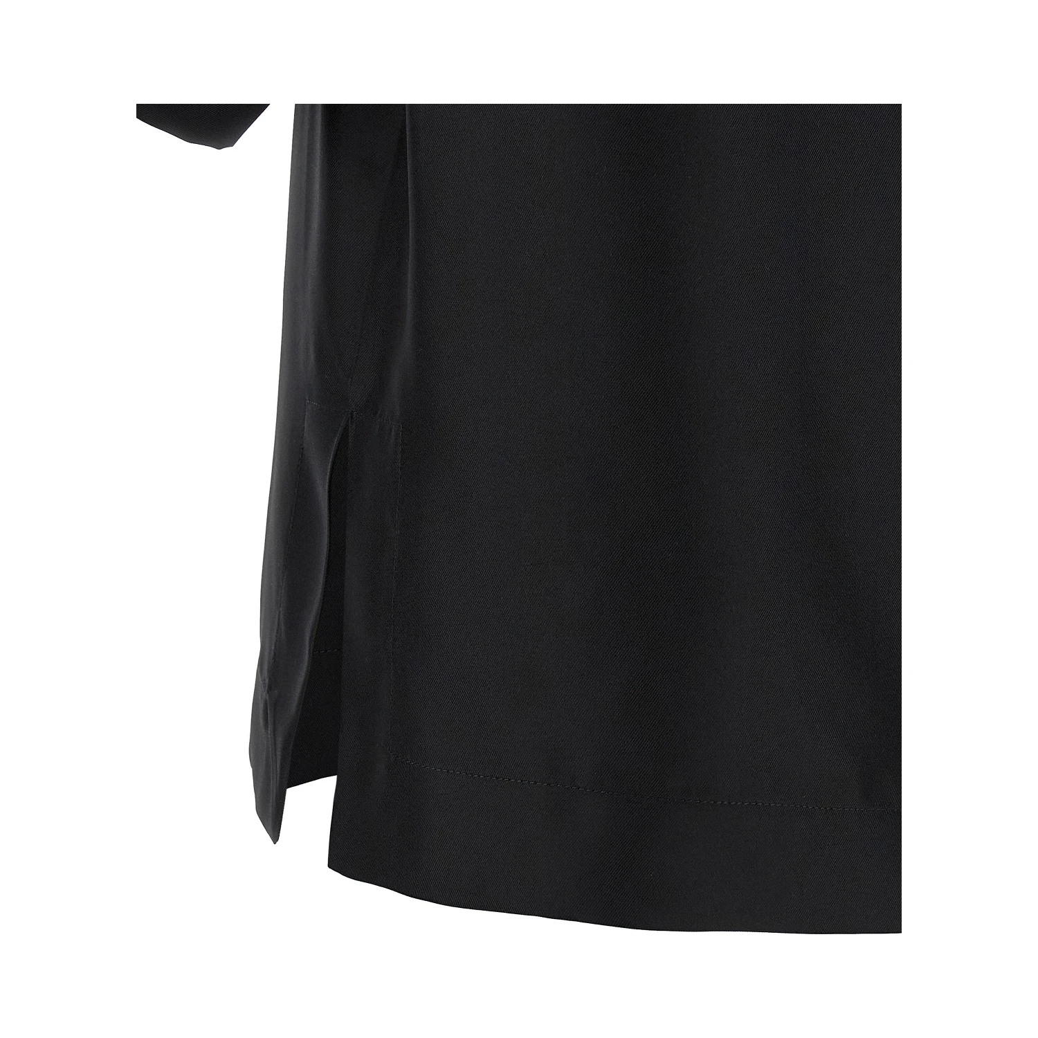 Black Silk Shirt