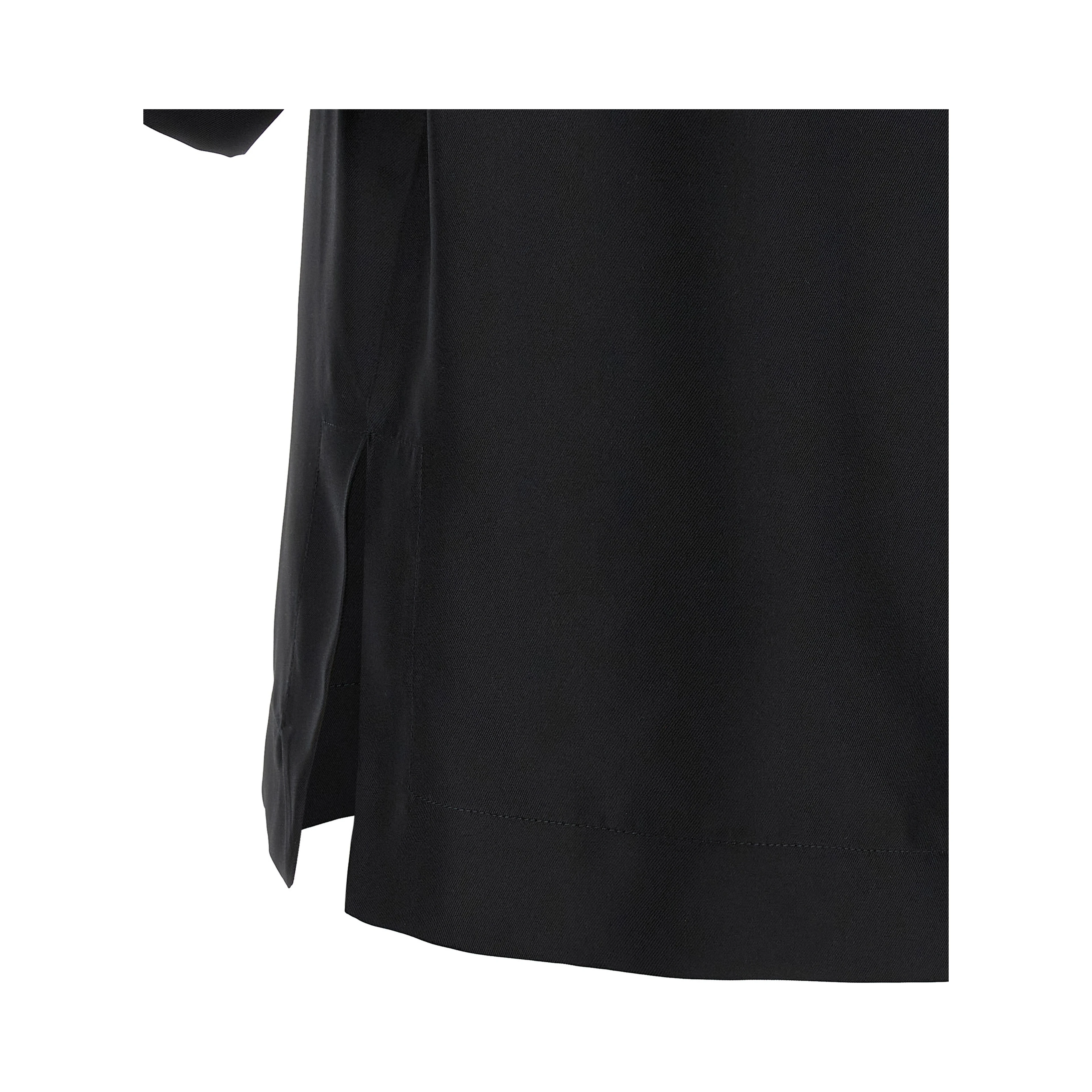 Black Silk Shirt