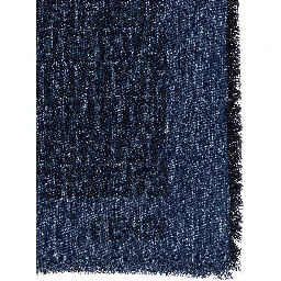 Blue Cotton Scarf
