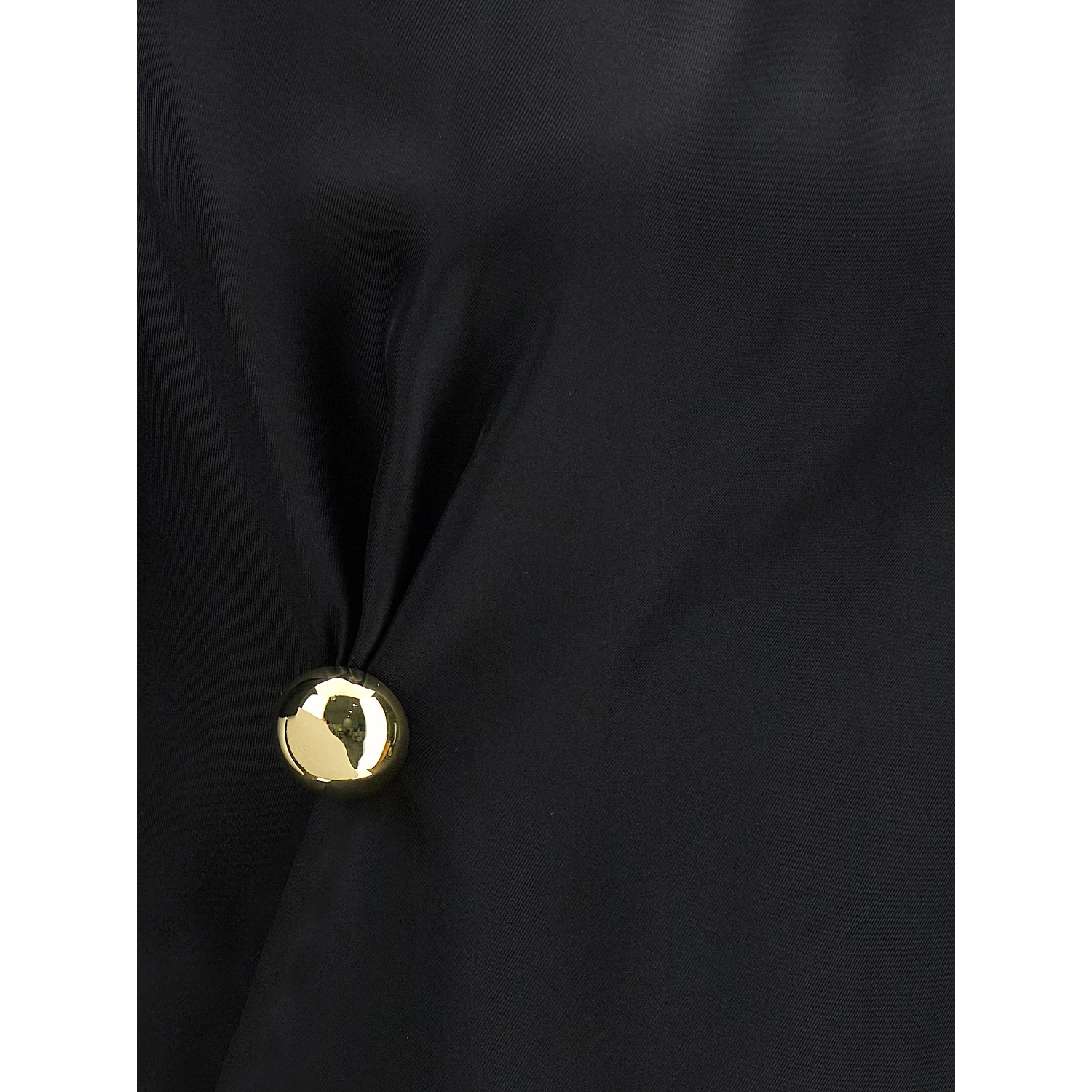 Black Silk Blouse
