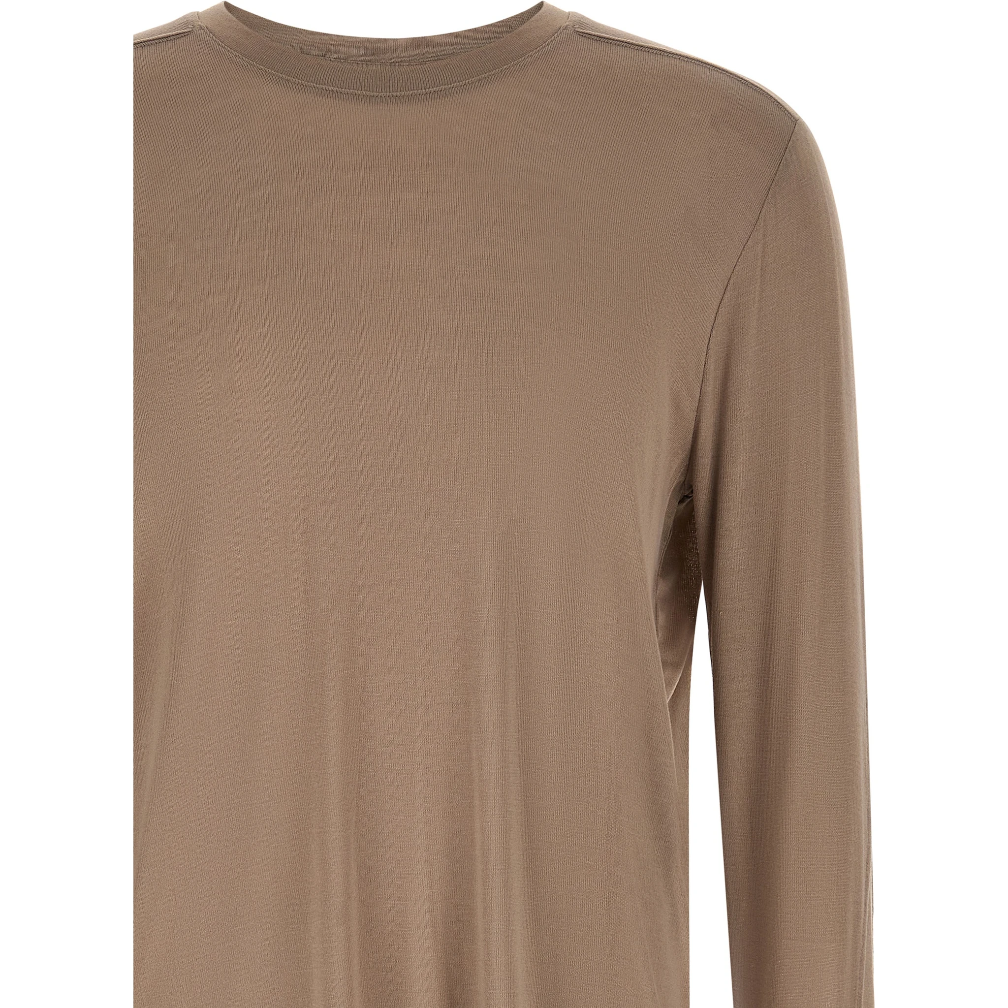 Gray Viscose T-Shirt