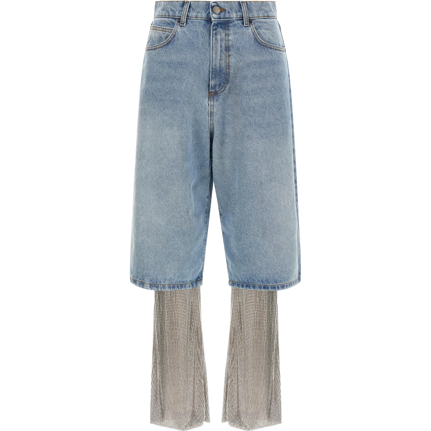 Multicolor Cotton Bermuda Shorts